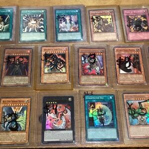 17 Yugioh Foil and Regular Cards (Individually priced or Buy All)